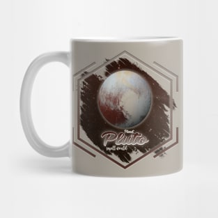 Dwarf Planet Pluto: The Small World Mug